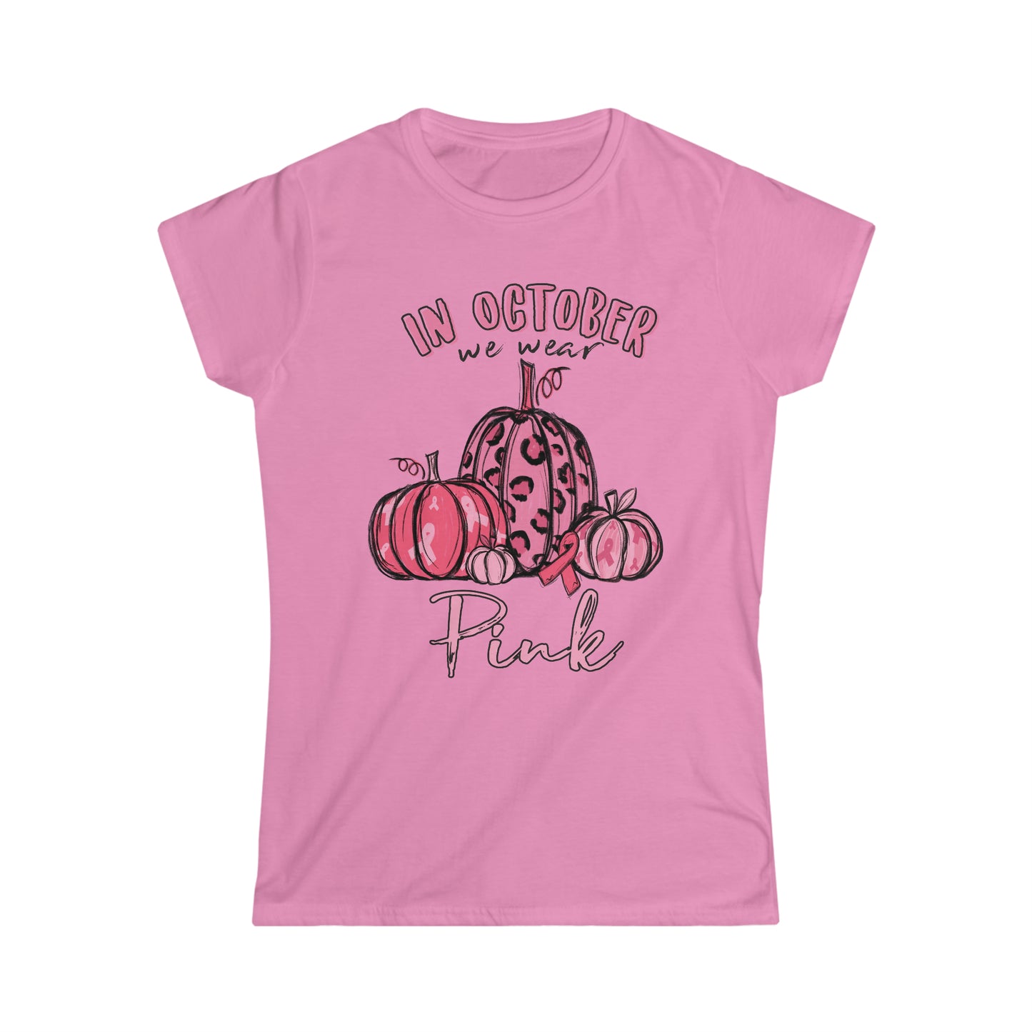 In October We Wear Pink, Women's Tee