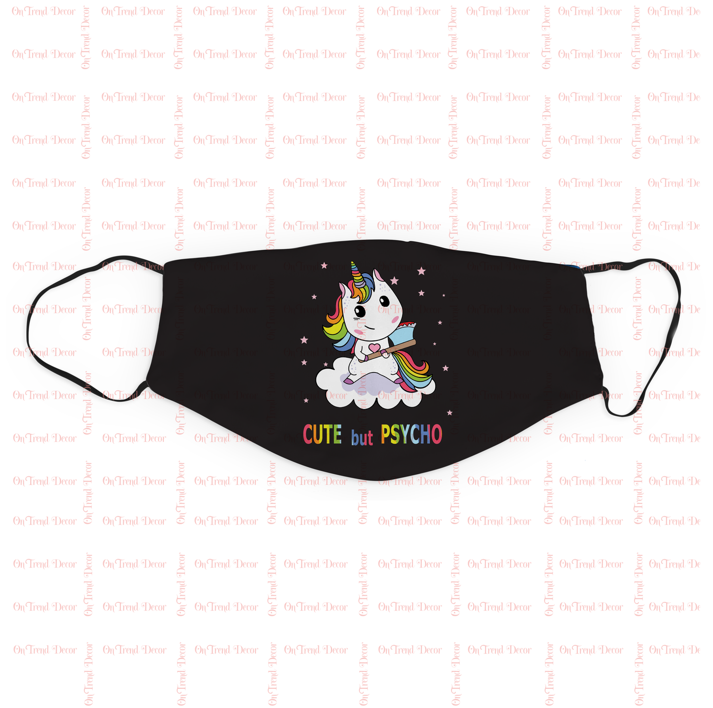 Cute but Psycho face covering