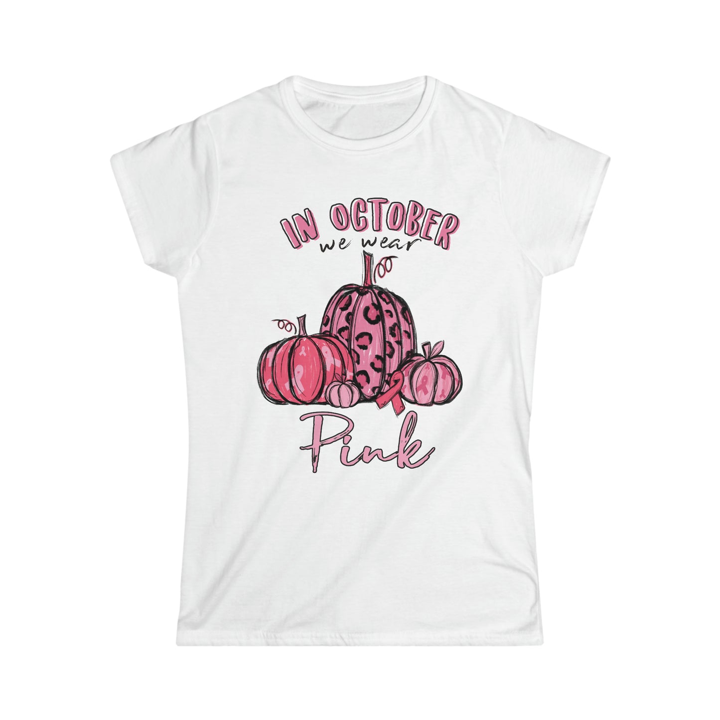 In October We Wear Pink, Women's Tee