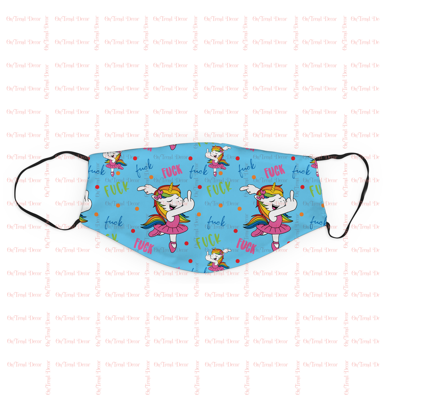 F*** Unicorn, Two layer face covering