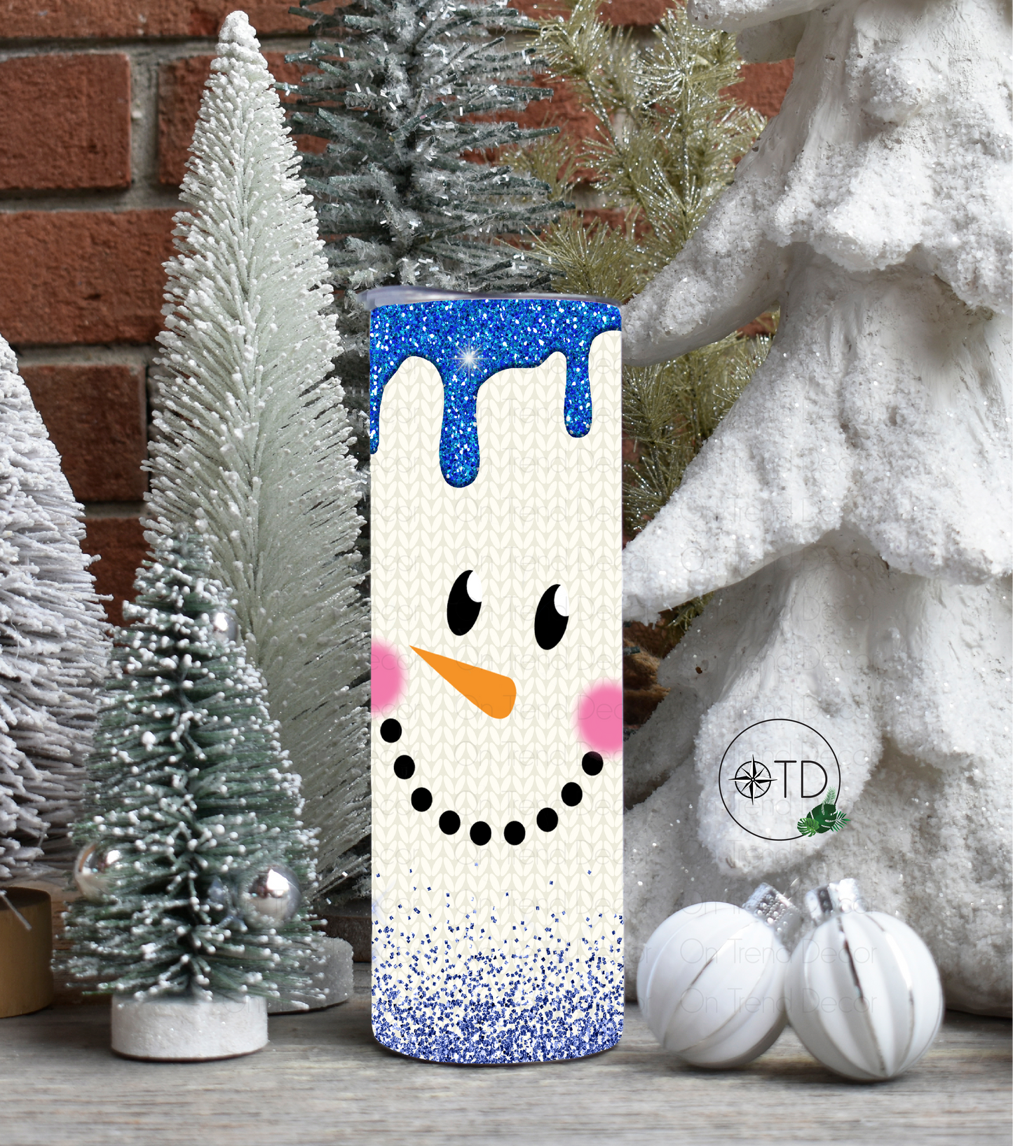 20oz Knit Snowman Tumbler