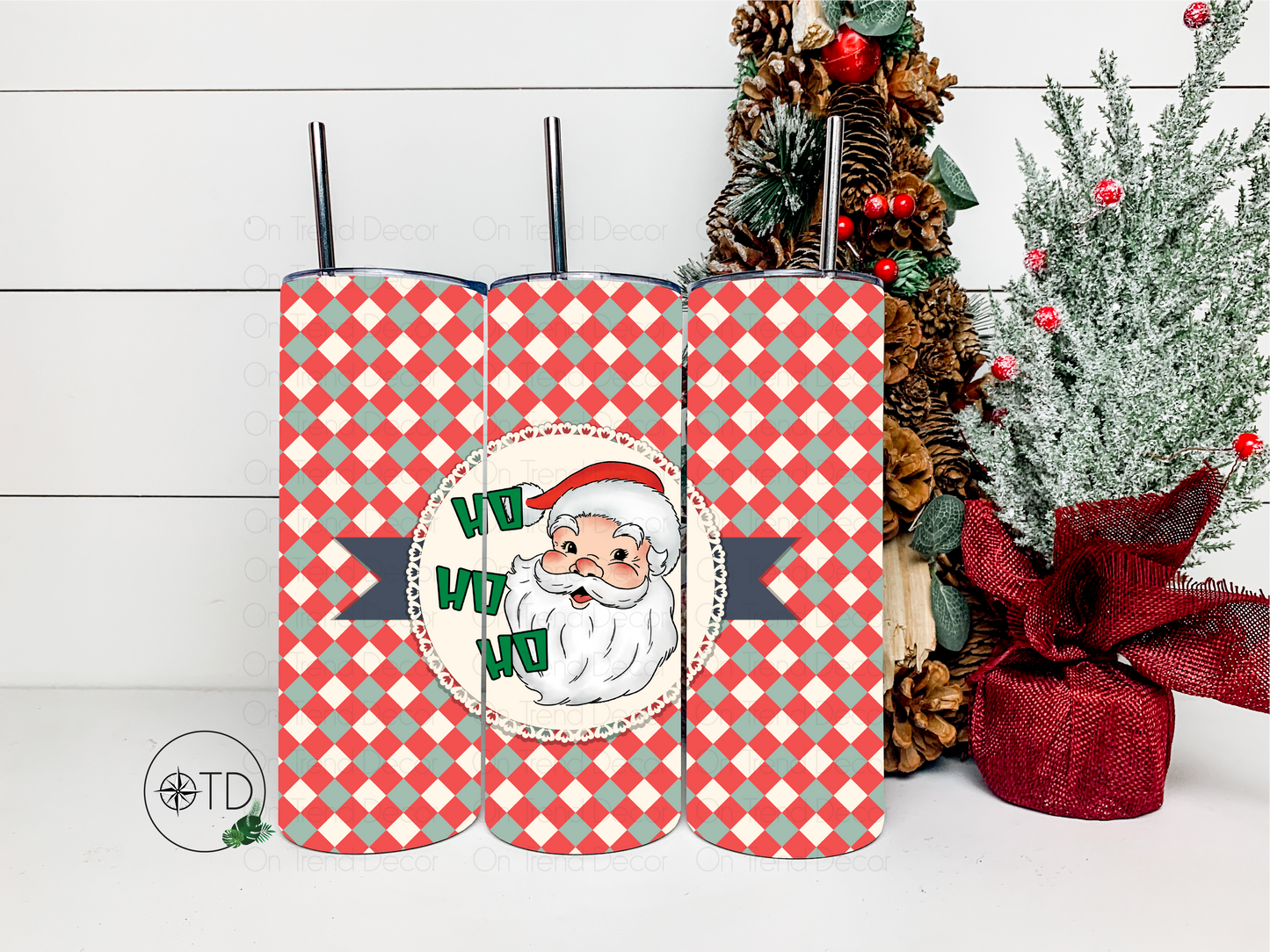 20oz Ho Ho Ho Santa Tumbler