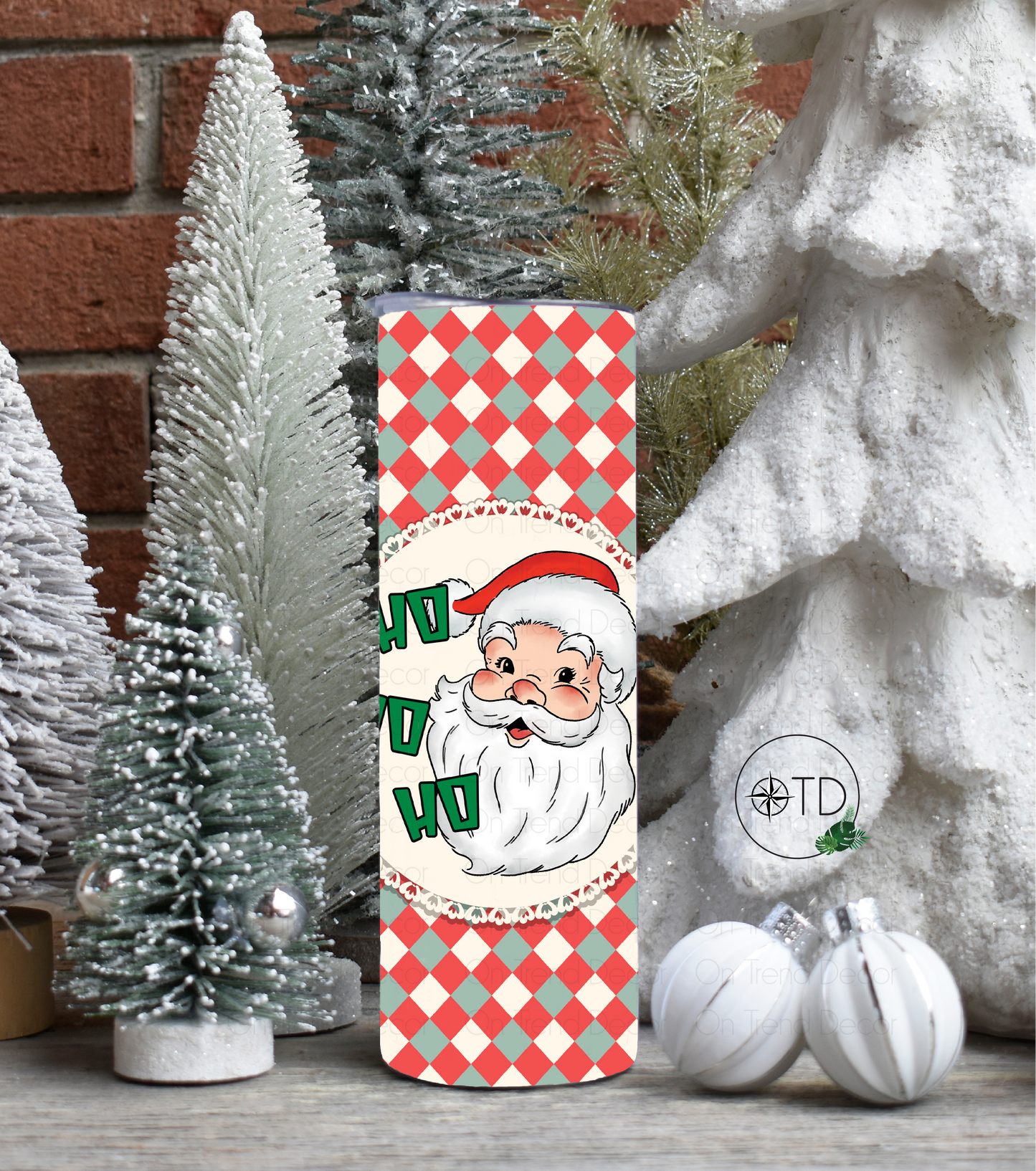 20oz Ho Ho Ho Santa Tumbler