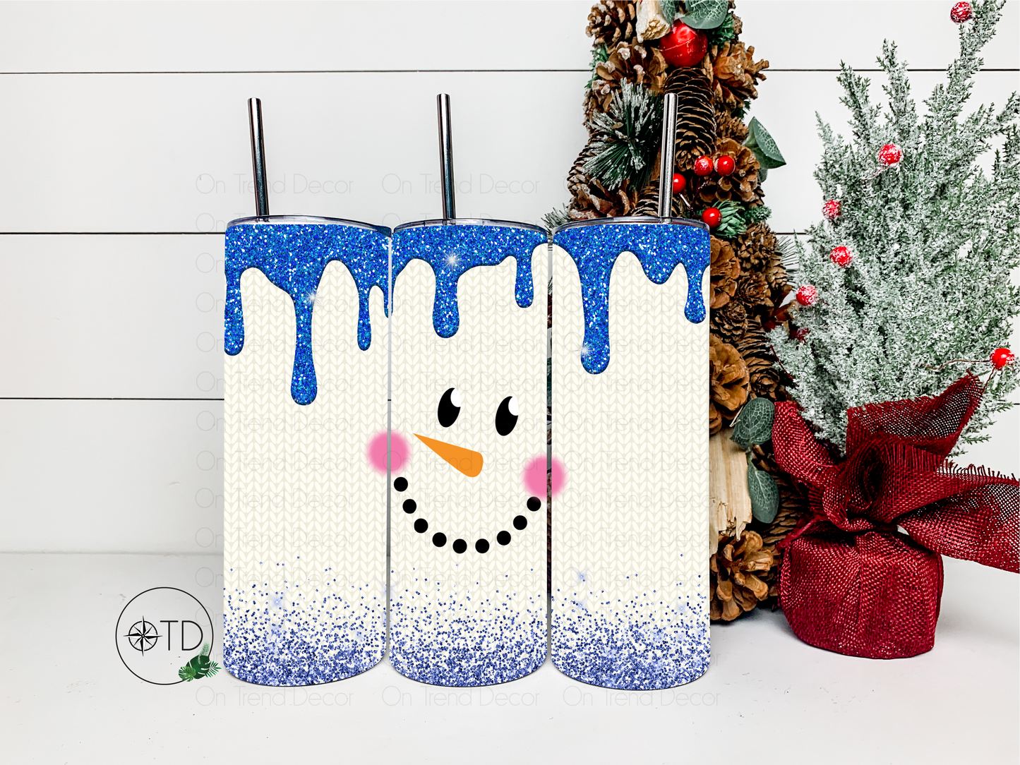 20oz Knit Snowman Tumbler