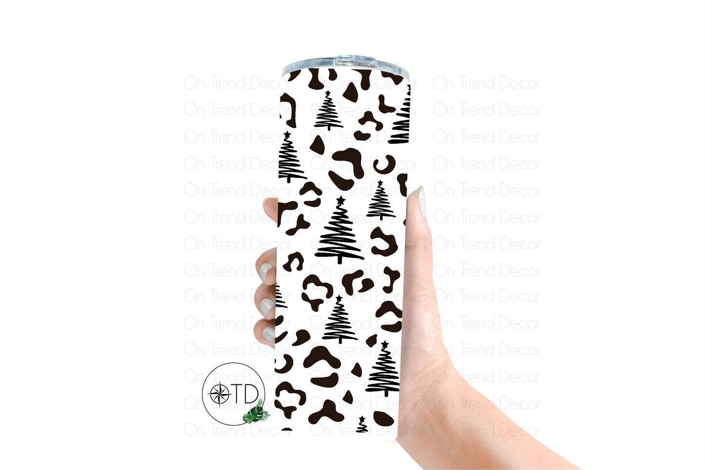 20oz Leopard Tree Tumbler